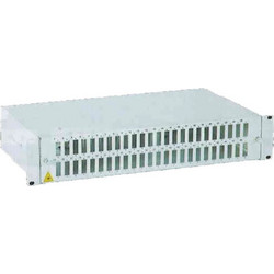 Splice Box 19' Mirsan (RAL9005) 2u 48 SC Duplex FOB2U48SCD.01