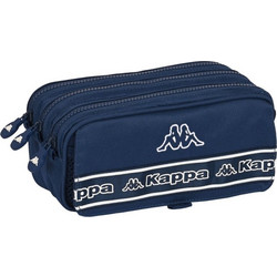 Safta Kappa Κασετίνα με 3 Θήκες Navy Μπλε 812377710