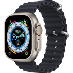 Dux Ducis OceanWave Version Λουράκι Σιλικόνης Grey (Apple Watch 38 / 40 / 41mm)