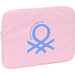 Benetton Sleeve Θήκη Laptop 14" Pink