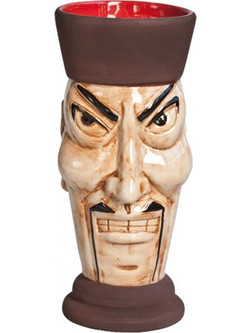 APS Ποτήρι Κοκτέιλ Κεραμικό Tiki Fu Manchu 00876