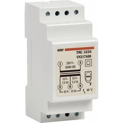 ΜΕΤΑΣΧ/ΤΗΣ ΑΣΦΑΛ. 15VA TMC15/24 (2M) - VEMER / ΙΤΑΛΙΑ 16348