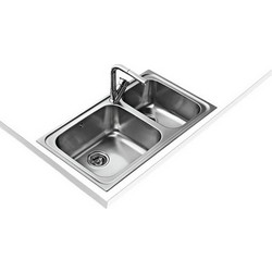 Teka Classic 86 2C Max N.544.2D Νεροχύτης Inox 11119204 86x50cm