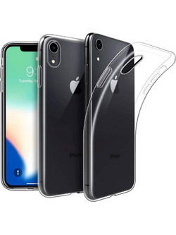 Back Cover Σιλικόνης Διάφανο (iPhone XR)