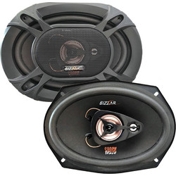 Bizzar H-S693 Σετ Ηχεία Αυτοκινήτου Οβάλ 6x9" 3 Δρόμων 120W RMS