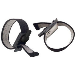 ElectraStim Adj Fabric Cock & Scrotal Loops Σετ Ρυθμιζόμενα Δαχτυλίδι Πέους & Όρχεων 7cm Μαύρα 2τμχ