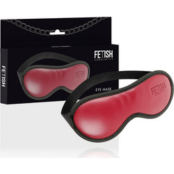 FETISH SUBMISSIVE DARK ROOM - VEGAN LEATHER MASK WITH NEOPRENE LINING