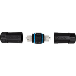 Outdoor IDC extender for Cat.6A, Cat.7, Cat.7A & Cat.8 cable, IP68