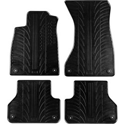 Πατάκια Αυτοκινήτου Gledring 0252 Audi A4 B9 2015- Μαύρο 4 Τεμάχια