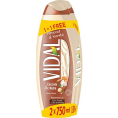Vidal Almond & Karite Bath Αφρόλουτρο σε Gel 2x750ml