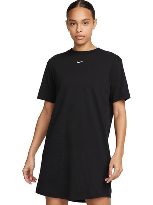 Nike Sportswear Essential Mini Καλοκαιρινό Αθλητικό Φόρεμα Μαύρο DV7882-010