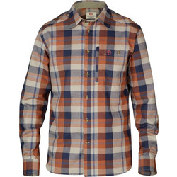 Fjallraven Fjallslim Autumn Leaf Ανδρικό Πουκάμισο Βαμβακερό Καρό Μακρυμάνικο Κανονική Γραμμή Πολύχρωμο 81380-215