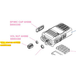 Yaesu FT-4XE/FT-4VE Volume Knob (S8003364)
