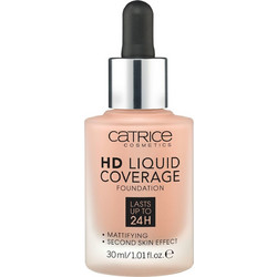 Catrice HD Liquid Coverage 040 Warm Beige Liquid Foundation 30ml