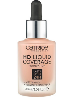 Catrice HD Liquid Coverage 040 Warm Beige Liquid Foundation 30ml