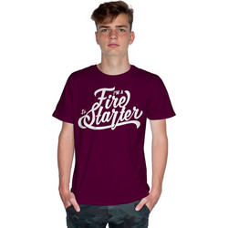 I'm A Fire Starter (Κοντομάνικο Ανδρικό / Unisex) - Burgundy