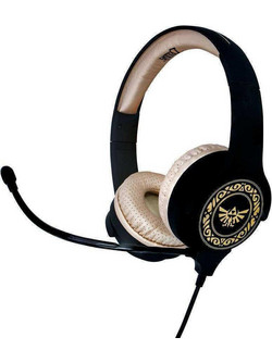 OTL Zelda Gaming Headset On Ear Black White