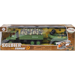 KIDER TOYS ΣΕΤ ΣΤΡΑΤΙΩΤΙΚΑ ΟΧΗΜΑΤΑ ΦΡΙΞΙΟΝ C113-60