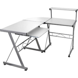 vidaXL Γωνιακό Γραφείο Υπολογιστή Ξύλινο 132x112x99cm 20587