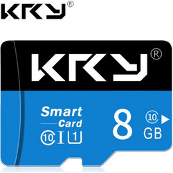 KRY Micro SD Memory Card Class 10 U1 8GB