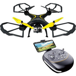 4J680414 Black/Yellow FPV Drone με Κάμερα