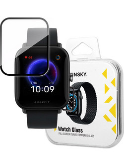 Wozinsky Watch Glass hybrid glass for Xiaomi Amazfit Bip U black
