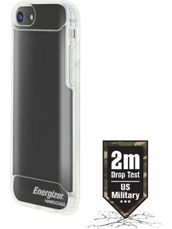 Θήκη Shockproof Hardcase Energizer με Drop Test 2 Μέτρων για iPhone 6 / 7 / 8 / SE (2020) Διάφανη