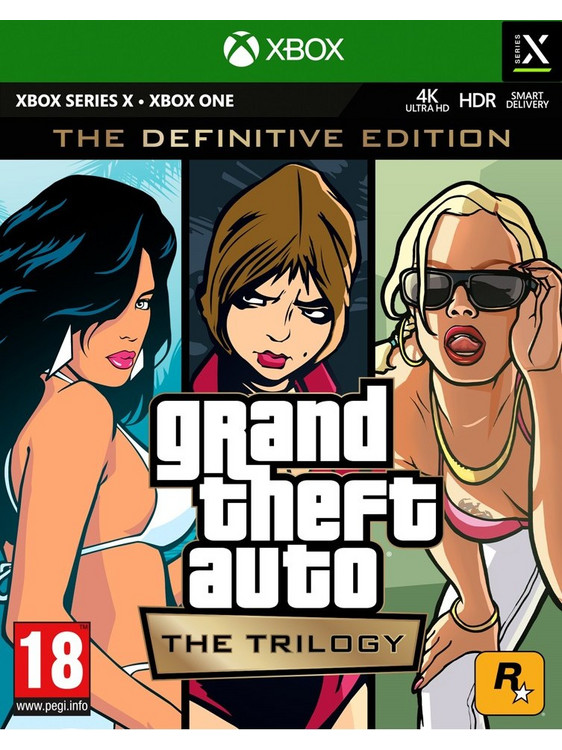 Grand Theft Auto The Trilogy The Definitive Edition Xbox Series