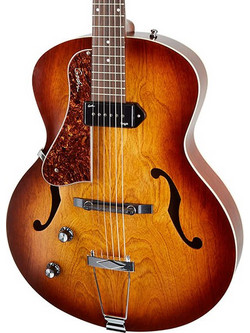 Godin 5th Avenue Kingpin P90 Left Handed Ηλεκτρική Κιθάρα Hollow με Ταστιέρα Rosewood Cognac