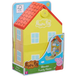 Bandai Peppa Pig Το Ξύλινο Σπίτι Της Πέππα