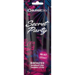 SuperTan Secret Party Bronzer Walnut Extract Self Tan Γαλάκτωμα Σώματος 15ml