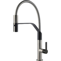 Foster Milanello 8425100 Black - Μπαταρία Κουζίνας με Ντους