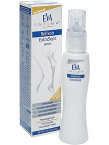 InterMed Eva Intima Refresh Extrasept Γυναικείο Αποσμητικό Ευαίσθητης Περιοχής Spray Χωρίς Αλουμίνιο 60ml