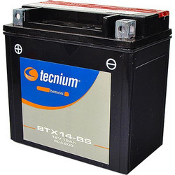 Tecnium Μπαταρία Μοτοσυκλέτας BTX14-BS 200A 12Ah