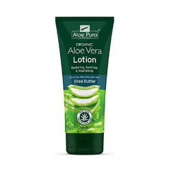Optima Aloe Vera 99% Shea Butter & Vitamin E Lotion Ενυδατικό Butter Σώματος 200ml