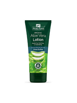 Optima Aloe Vera 99% Shea Butter & Vitamin E Lotion Ενυδατικό Butter Σώματος 200ml