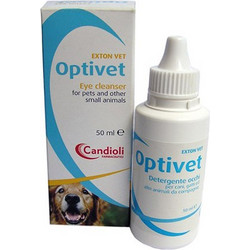 Καθαριστικό Διάλυμα Ματιών Optivet Candioli 50ml