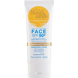 Bondi Sands Fragrance Free Αντηλιακό Γαλάκτωμα Προσώπου SPF50+ 75ml