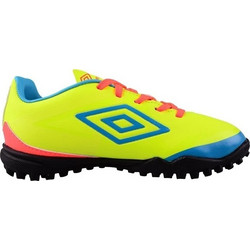 Umbro Velocita Club TF JR 80925U-DKC Παιδικά Ποδοσφαιρικά Παπούτσια με Σχάρα Κίτρινα