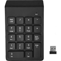 Gembird KPD-W-02 Black Ασύρματο Αριθμητικό Πληκτρολόγιο
