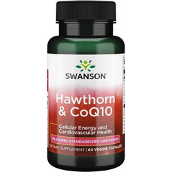 Swanson Hawthorn & CoQ10 60 Kάψουλες