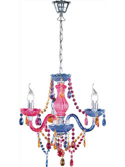 Trio Lighting Luster Πολυέλαιος 3xE14 με Κεράκια Πολύχρωμος R11073017Κωδικός: 20754601