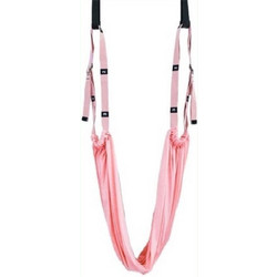 Πανί Aerial Yoga 25439-17 Μήκους 1.5μ. με Ιμάντες για Στήριξη σε Πόρτα Ροζ Κωδικός: 33158972