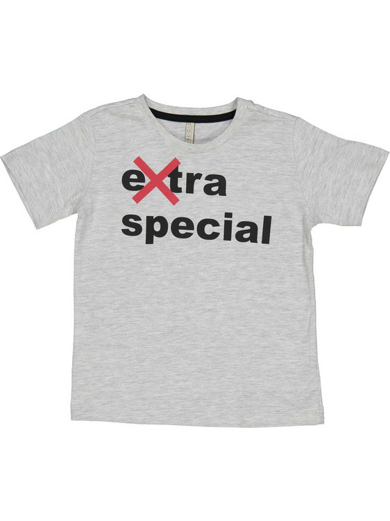 Birba Trybeyond Παιδικό T-Shirt Κοντομάνικο Γκρι 999-44487-00-40X