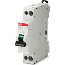 ABB Αυτόματη Ασφάλεια 10A Διπολική Στενή SN201 L-C10