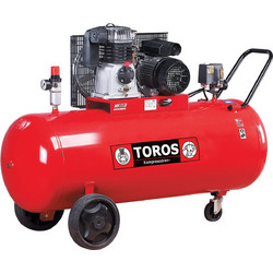 Toros MK103-200-3 Κομπρεσέρ Αέρος Τριφασικό 200lt 3hp