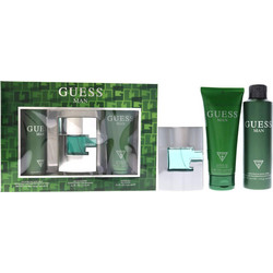 Guess Man Eau de Toilette 75ml + Deodorant Spray 226ml + Shower Gel 200ml