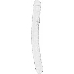 Shots RealRock Crystal Jelly 34cm Clear