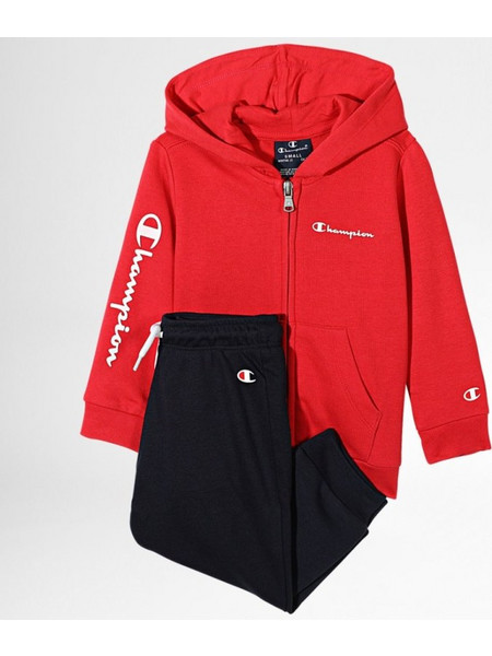 Champion Παιδικό Σετ Φόρμας Κόκκινο Navy Μπλε 306530-RS508