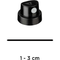 FLAME(TM) CAP SKINNY (BLACK/WHITE) - MPEK ΣΠΡΕΥ FLAME(TM) SKINNY (ΜΑΥΡΟ/ΛΕΥΚΟ)